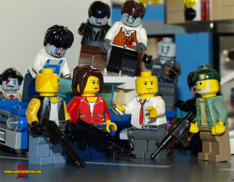 Left 4 Dead в виде конструктора LEGO